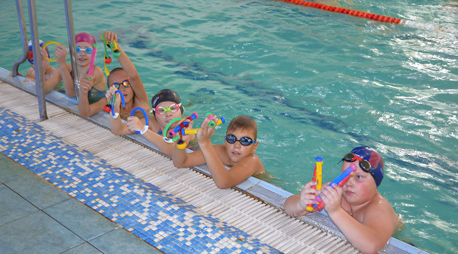 Игры на воде для детей от 6 лет в бассейне ФОК "УРАЛ"